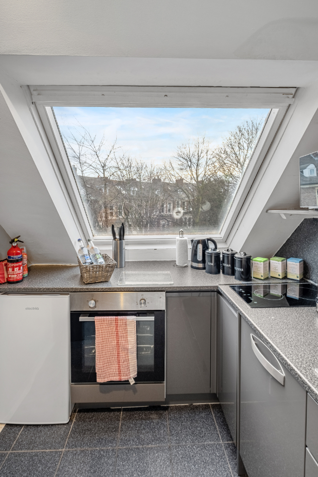 Sandyford Apartment - fully equipped kitchen area