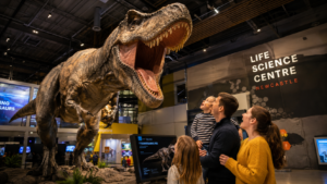 Dinosaur at Life Science Centre