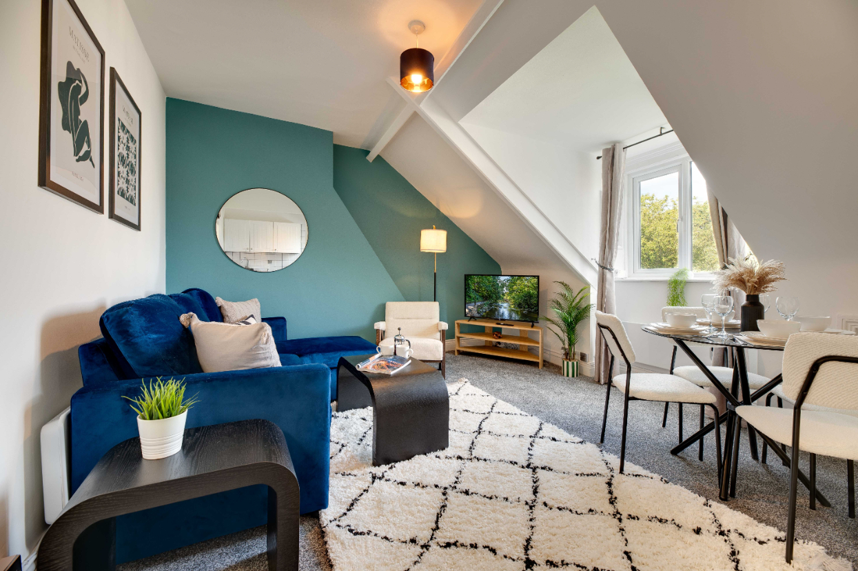 Jesmond Lofts - living room